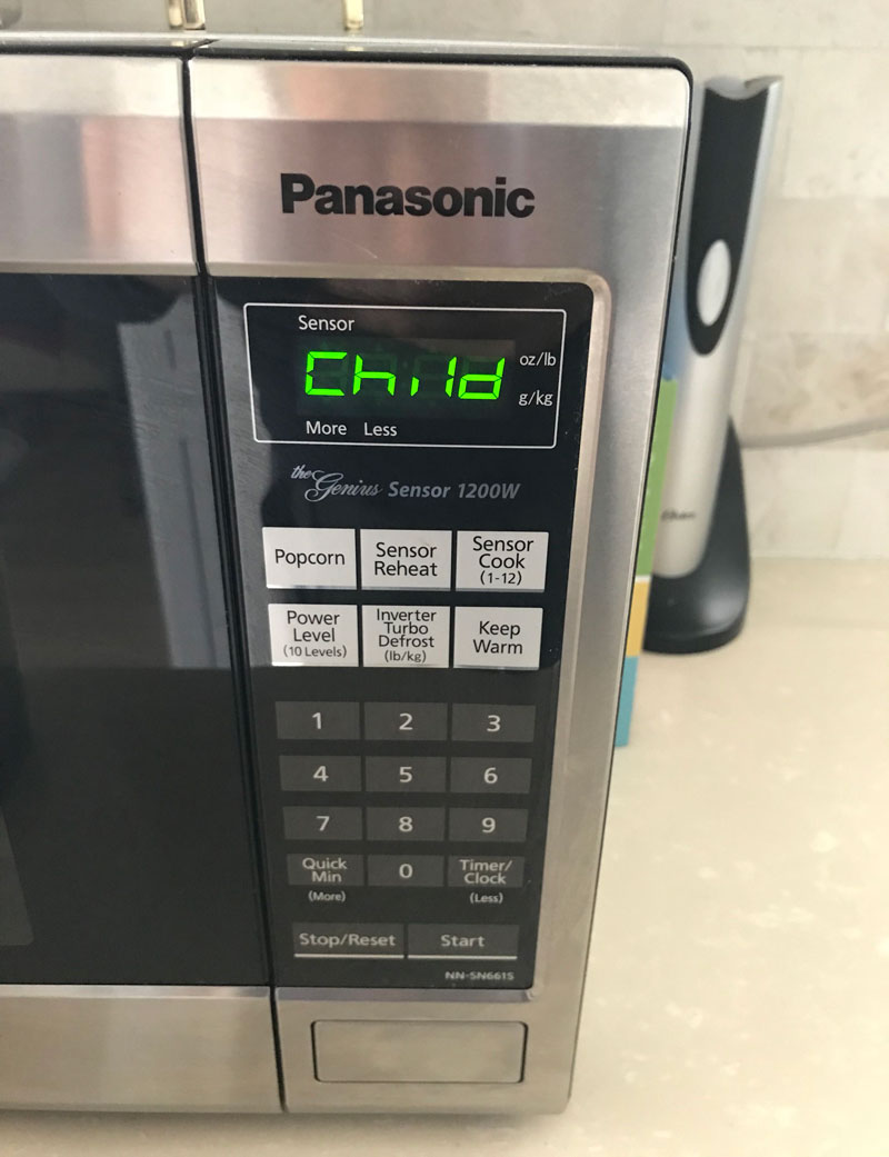 My wife casually mentioned that she forgot to take birth control this weekend... We woke up to this on our microwave this morning