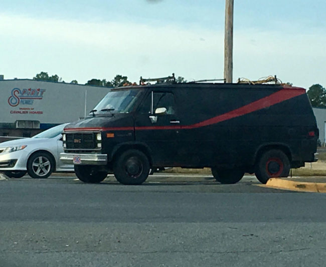 Somebody has hired the A-Team in my town...