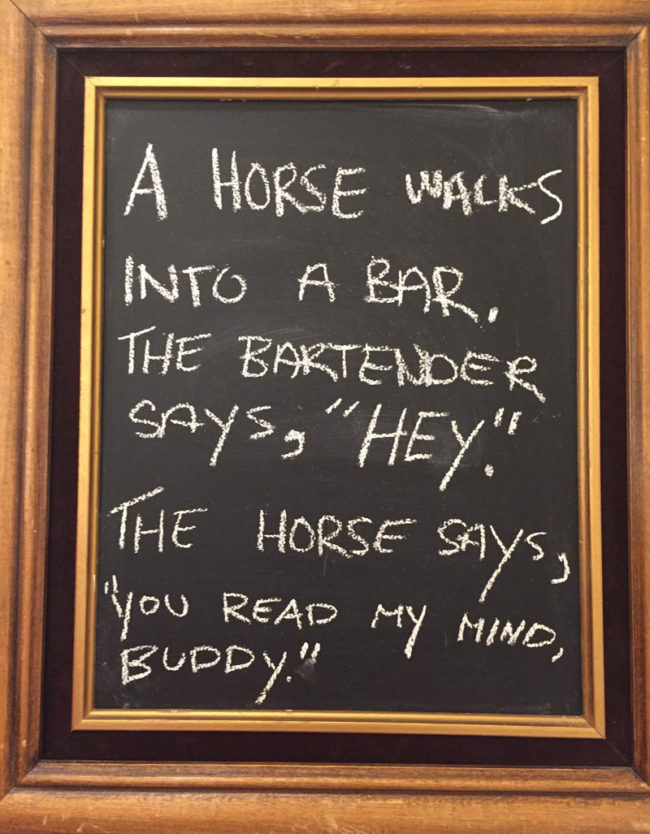 Dad joke found in a bar