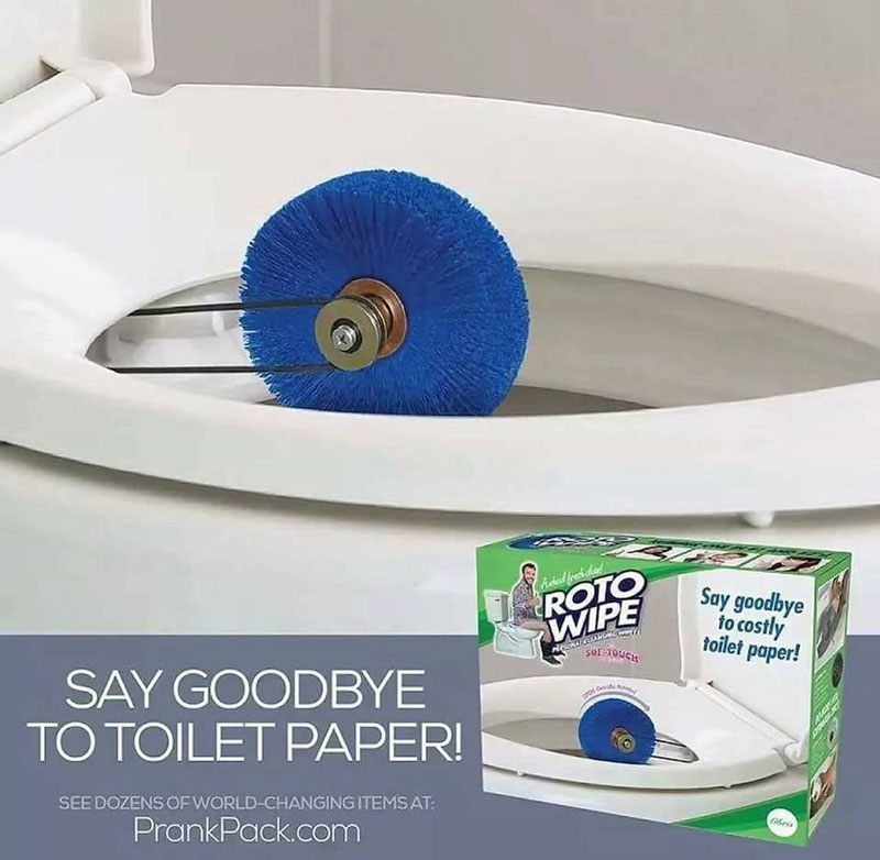 Say goodbye to toilet paper!