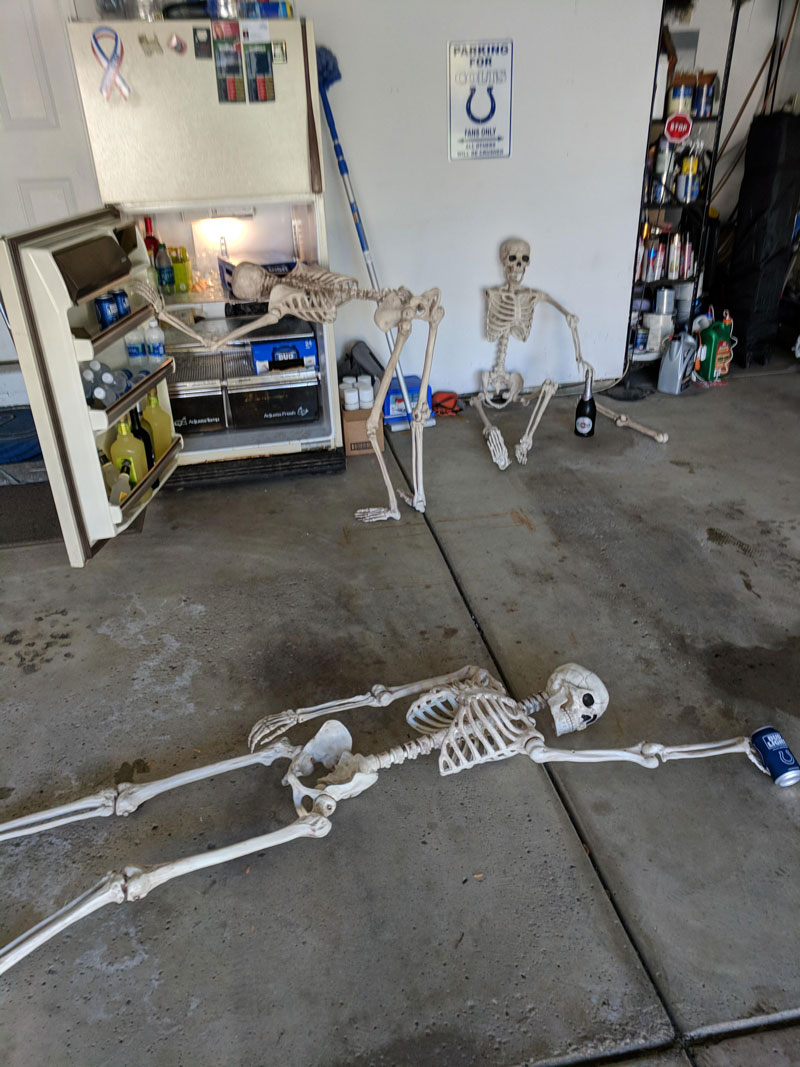 Boss asked me to take down his Halloween decorations
