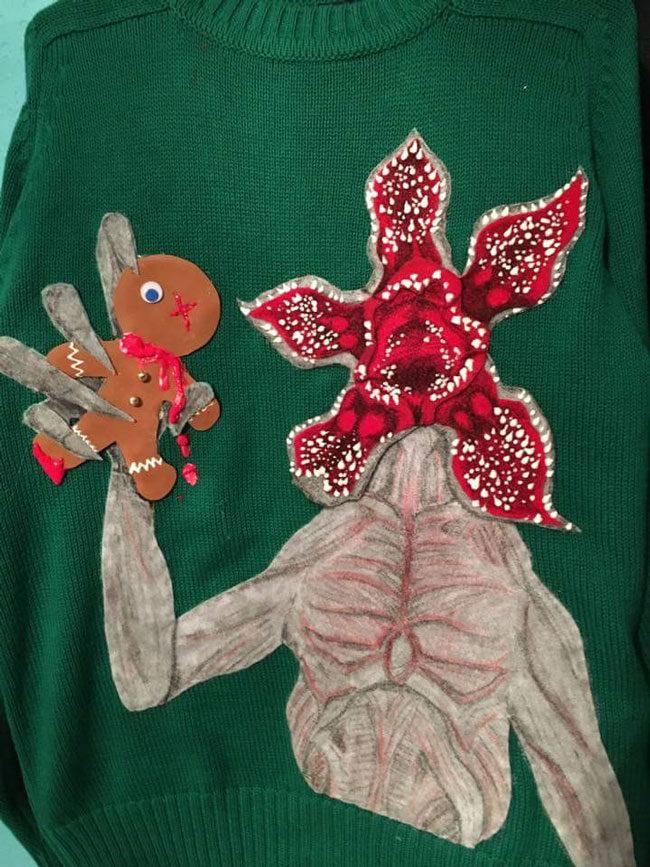 stranger things Christmas sweater