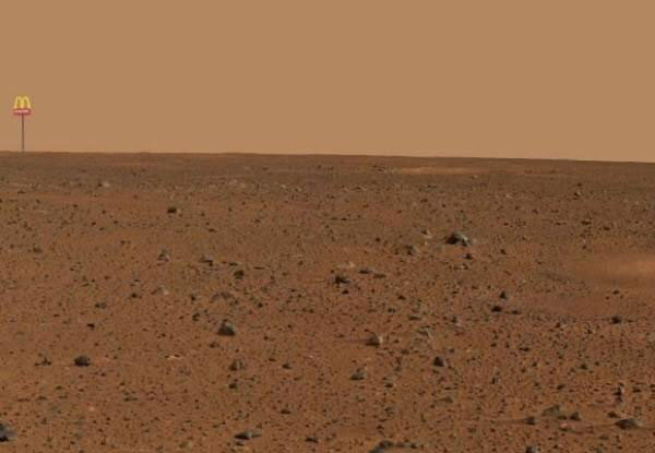 First color image of Mars