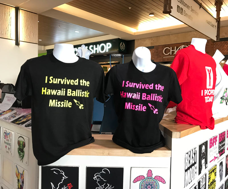 Found in a Honolulu shopping mall. That was fast