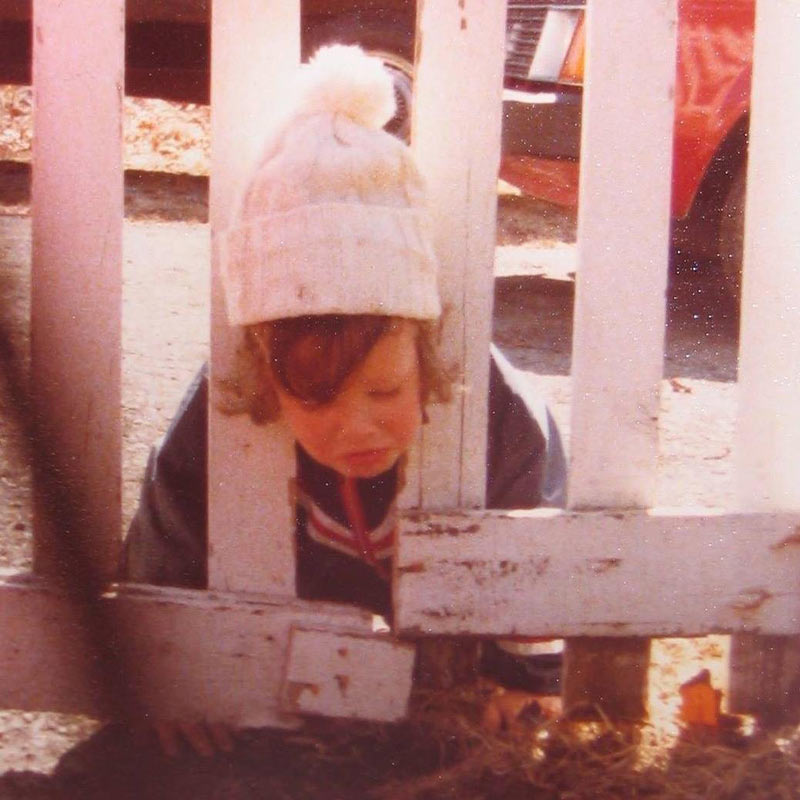 In 1980 I got my head stuck in a fence and instead of helping me my parents took this photo
