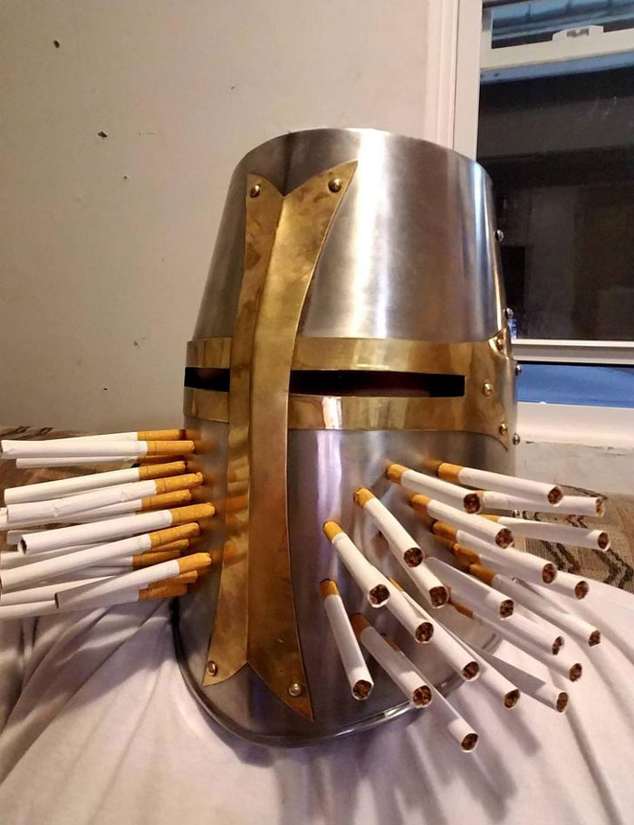 After a long day of crusading