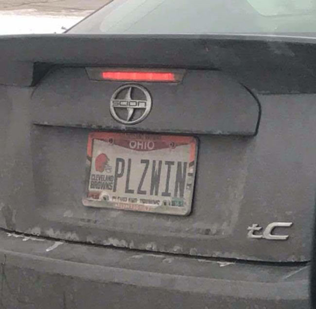 This license plate