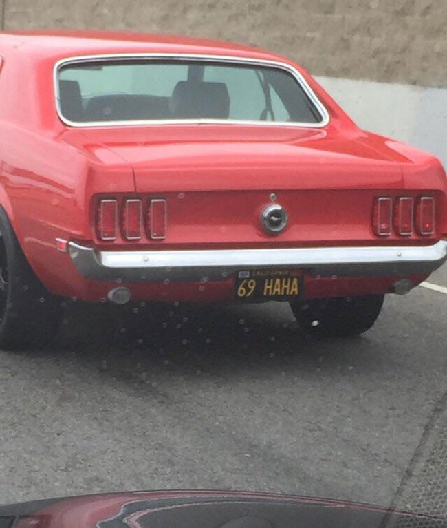 A 69 Mustang