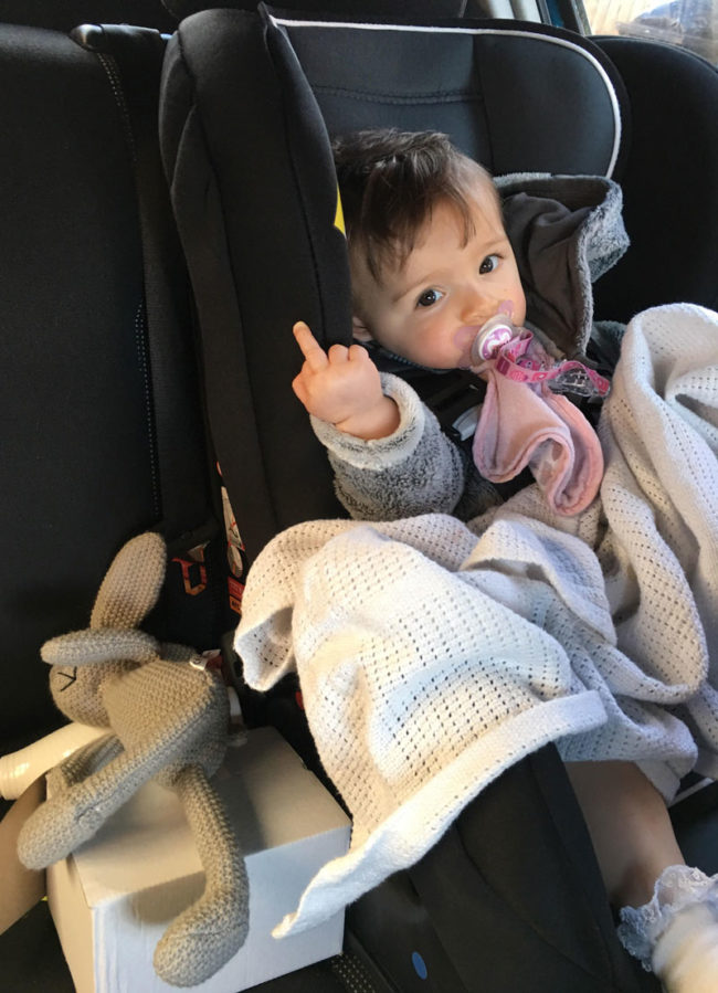 My daughter has hit her rebellious stage earlier than expected