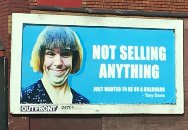 Saw this billboard on my way home from work