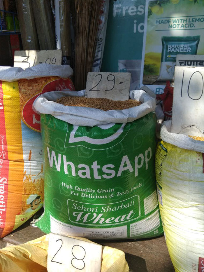 In India, WhatsApp can be used for anything