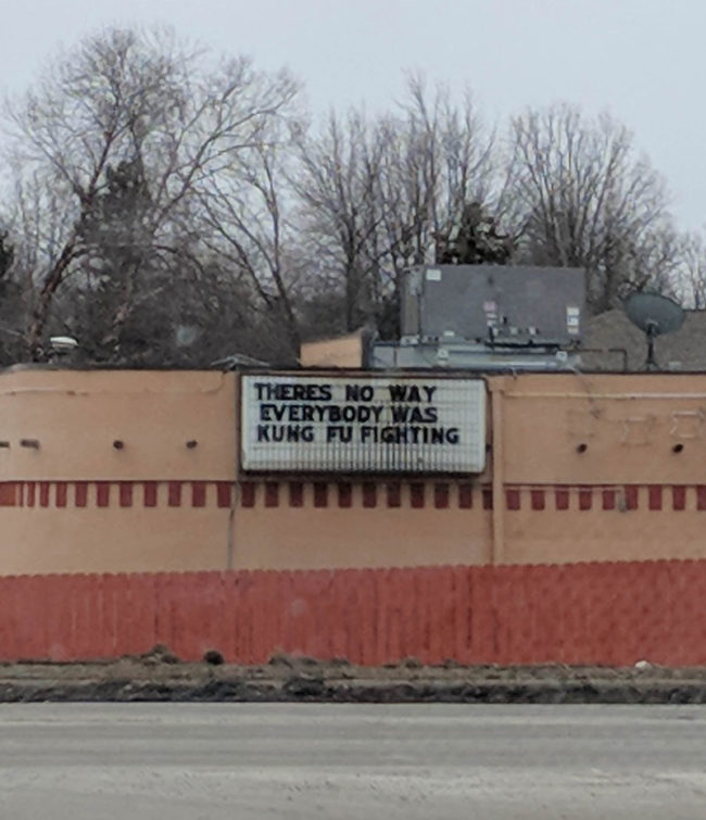 That's a very good point, local Mexican restaurant