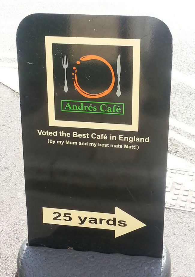 Best cafe in the UK