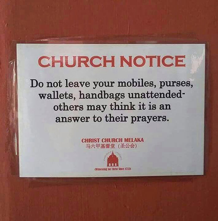 Church Notice