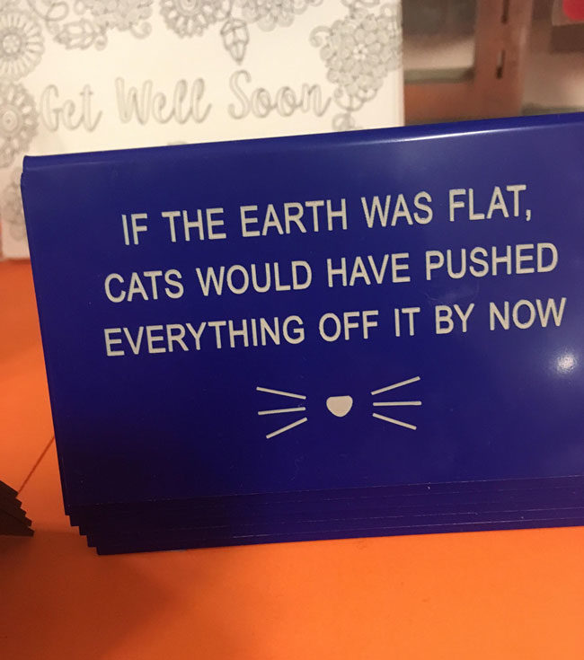 If the earth was flat