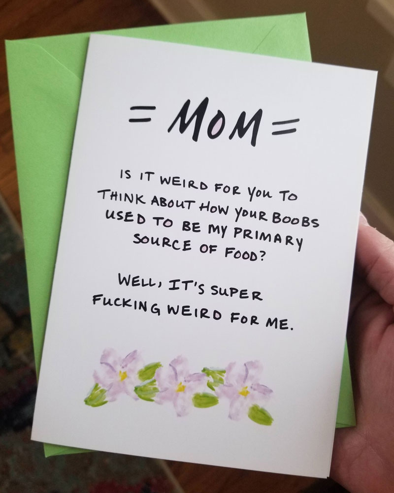 This mother's day card