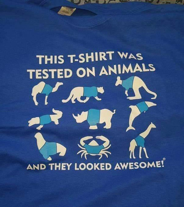 Tested on animals