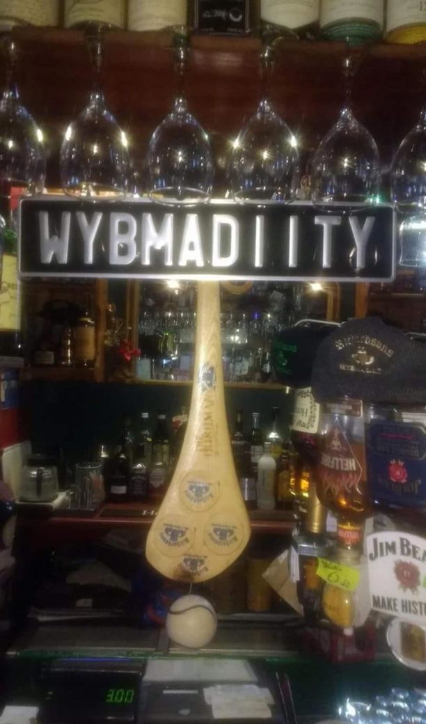 If you ask the bartender at Richardson’s, in Galway, Ireland what this stands for they will respond "Would you buy me a drink if I told you?"