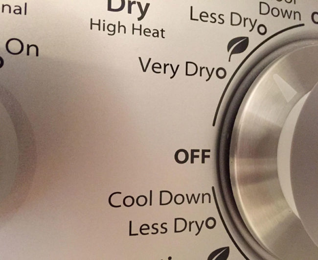 My dryer’s attempt at Spanish