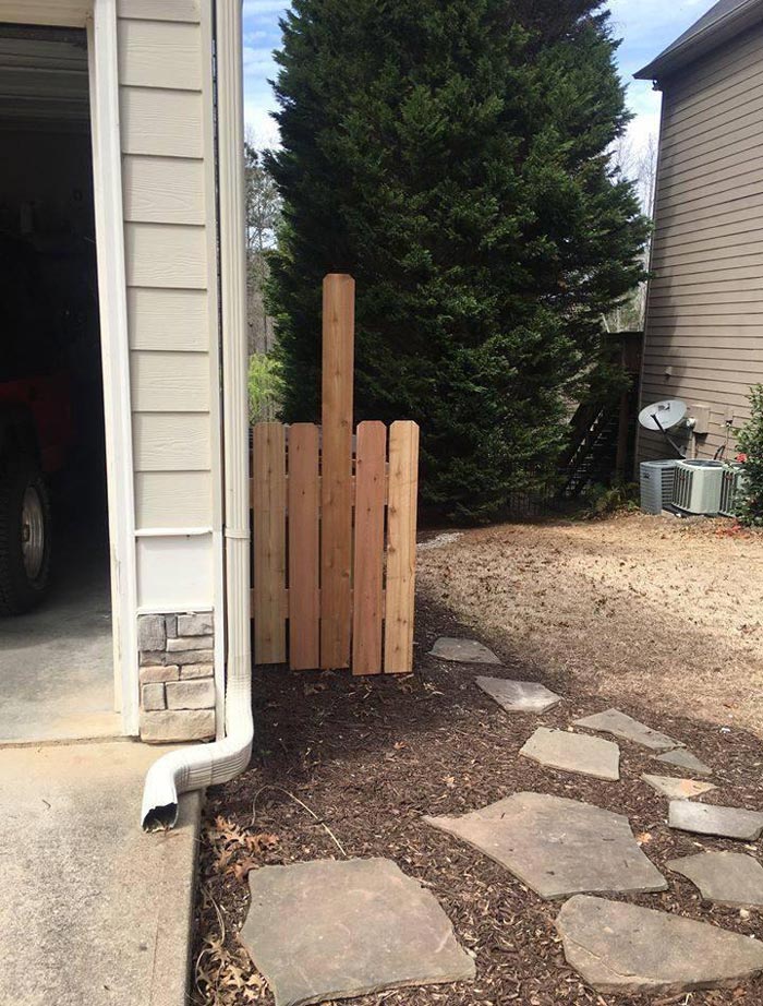 The HOA in my friend’s neighborhood recently threatened her neighbors with a fine if they didn’t hide their trash cans, even though they’ve been in the same spot for over a decade. This is their solution