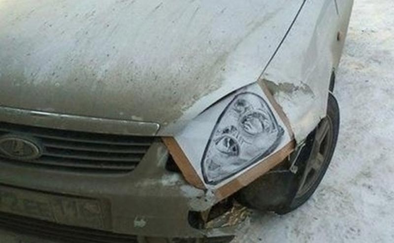 Someone printed out a new headlight