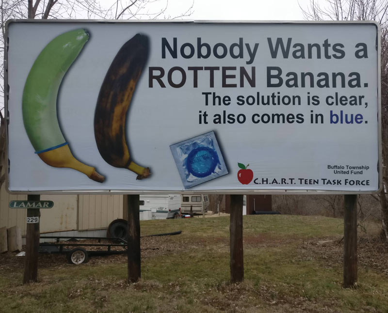 No body wants a rotten banana