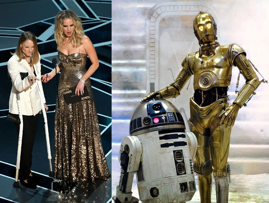 These Oscars presenters looked familiar..