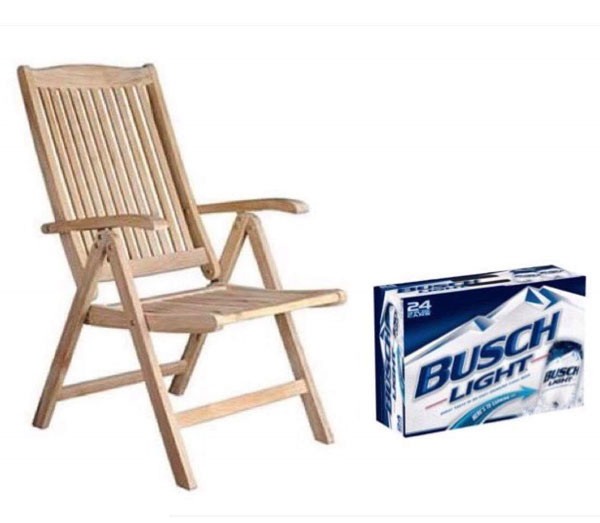 It's time to get that 25 piece patio set out