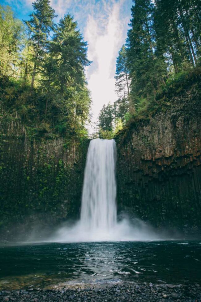 I had the Abiqua Falls in Oregon all to myself for a solid hour