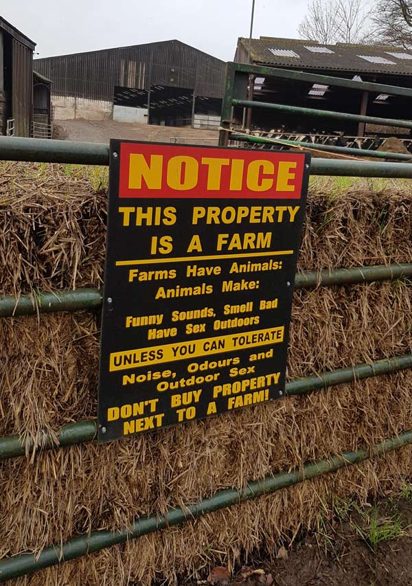Animal Farm notice