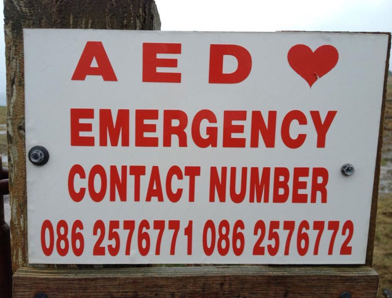 In the event of an emergency, dial..