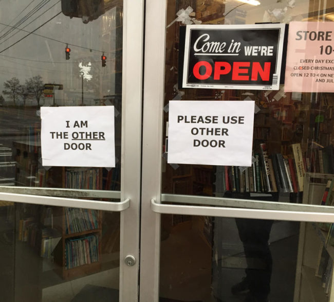 I am the other door