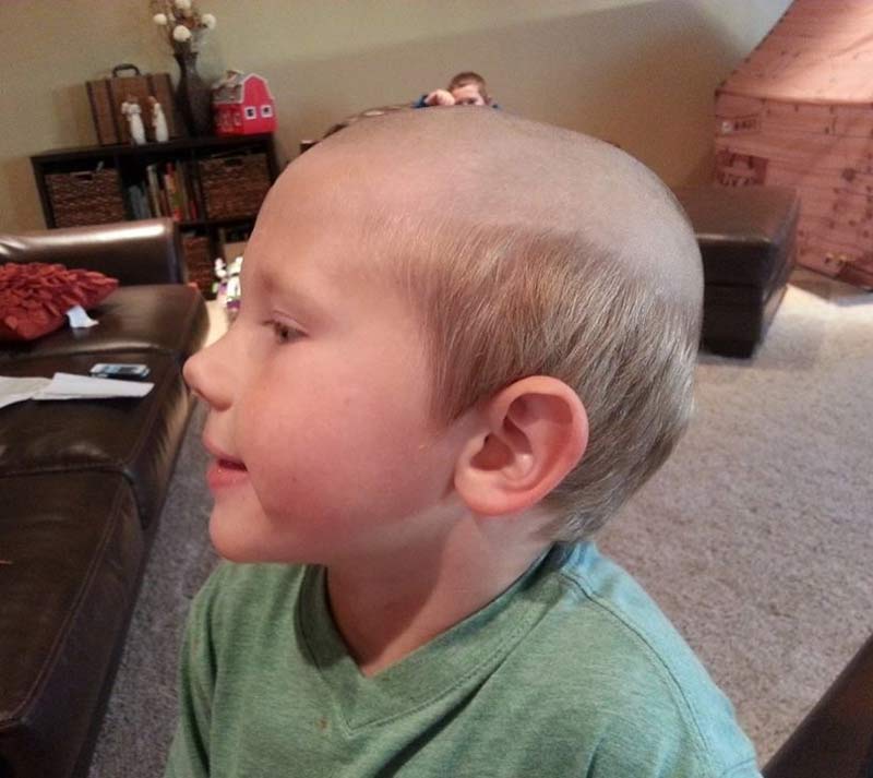 Anyone else want me to babysit their kid? When they act up I give them old men haircuts