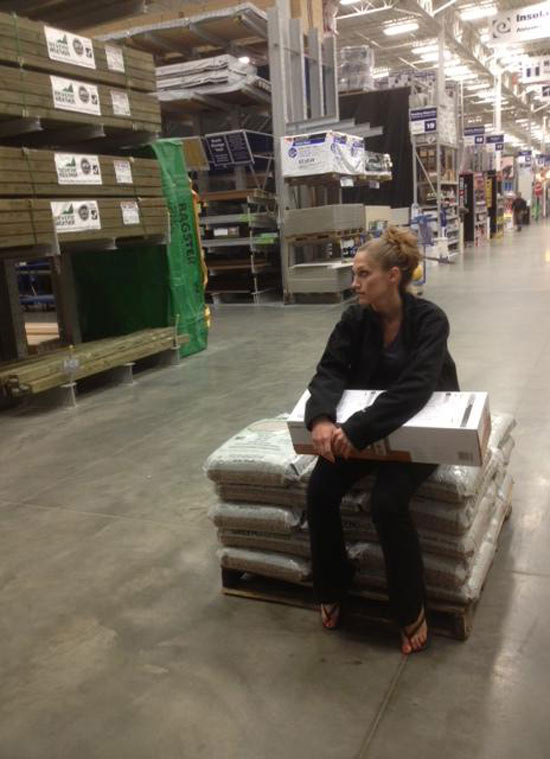 While comparing concrete adhesives at Lowes, I realized that the tables have turned