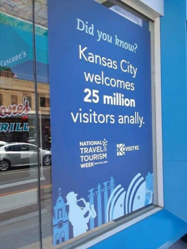 Kansas City really lets tourists have a good time