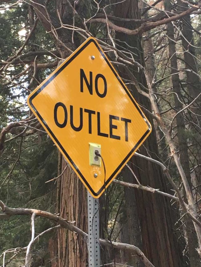 Someone in Yosemite has jokes!