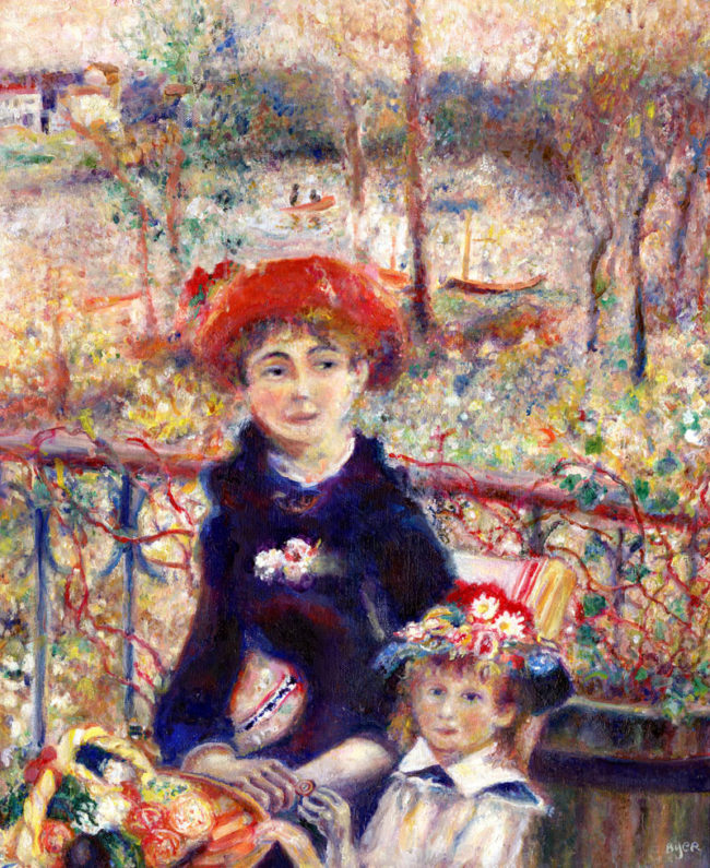 Someone told me I was no Renoir so I made this