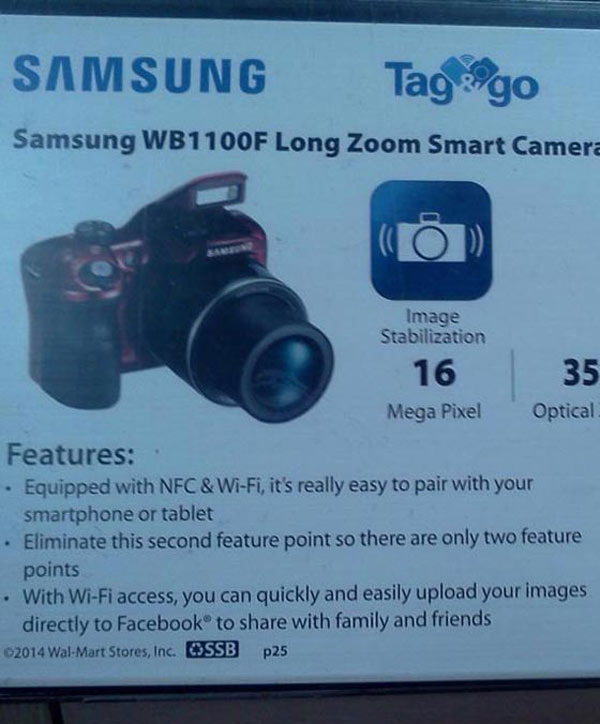 I think the 2nd listed feature of this Samsung camera is the highlight of the product