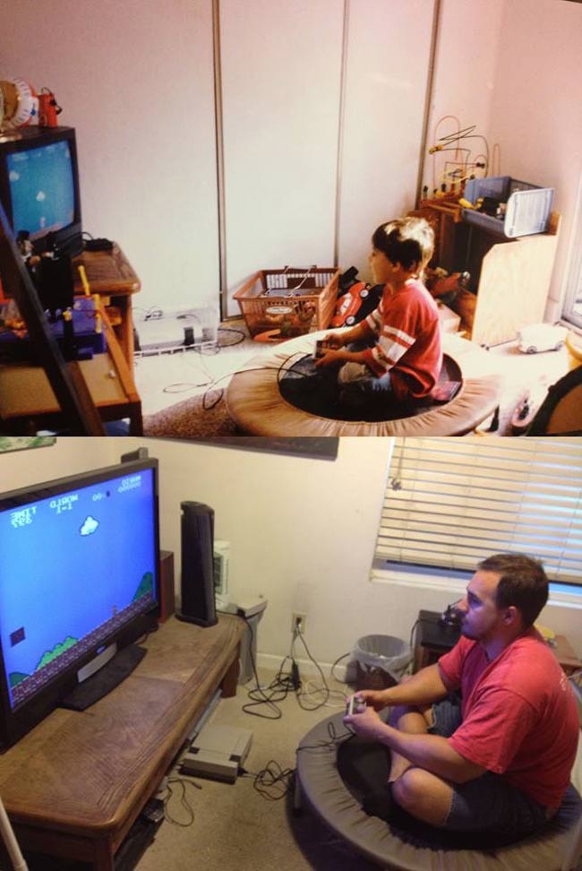 "You can't just sit there playing that video game the rest of your life!" Challenge accepted