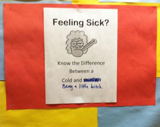 Feeling Sick?