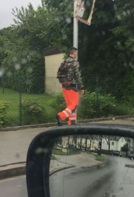 Make up your mind, do you want to be seen or not?