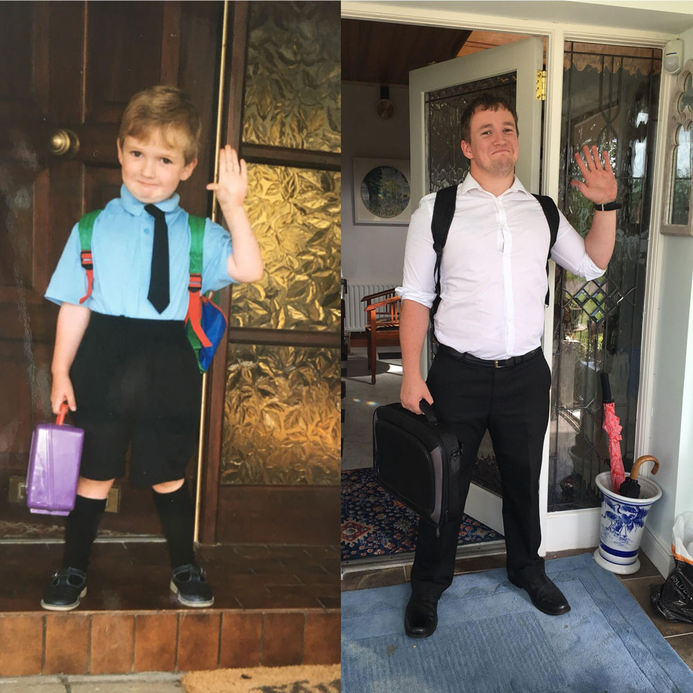 First day of Primary School vs Last day of Teacher Training