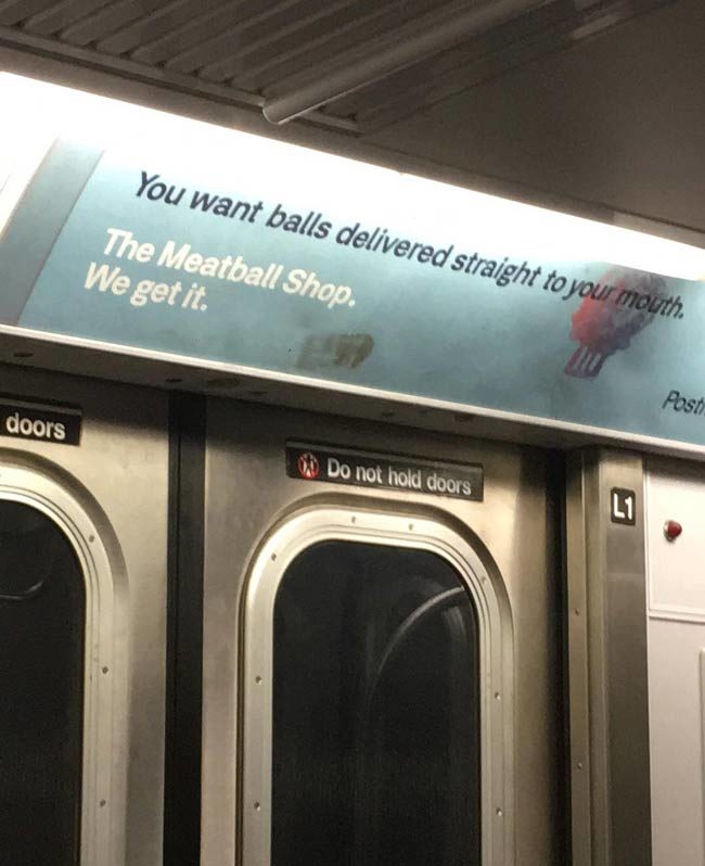 Seen on the NYC Subway