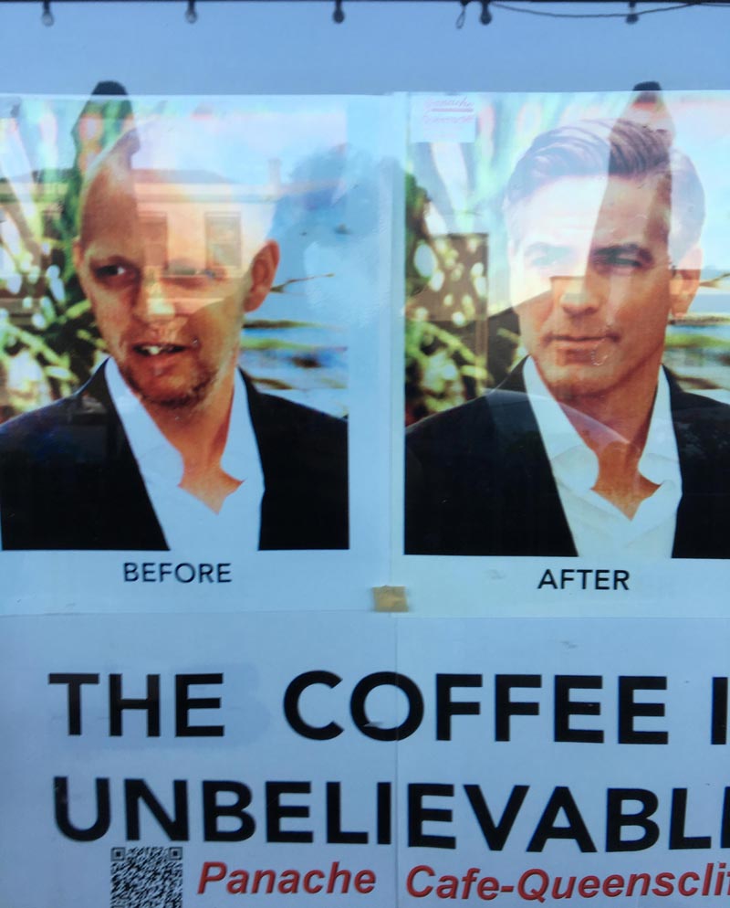 This coffee advertisement