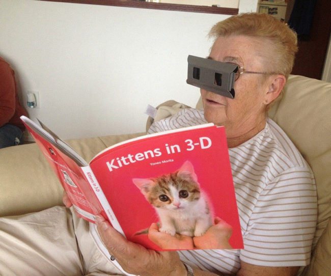 Grandma’s are getting pretty high tech these days..