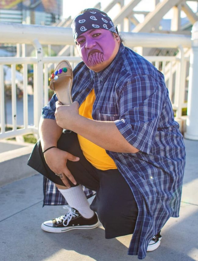 Cholo Thanos & the Infinity Chancla at San Diego Comic-Con 2018
