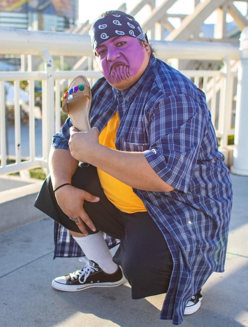 Cholo Thanos & the Infinity Chancla at San Diego Comic-Con 2018