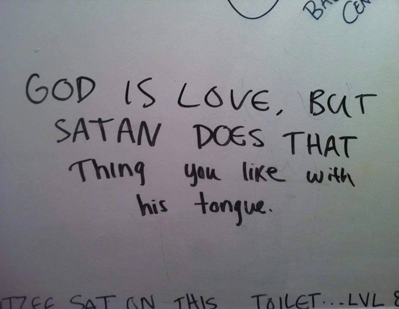 God is love, but..