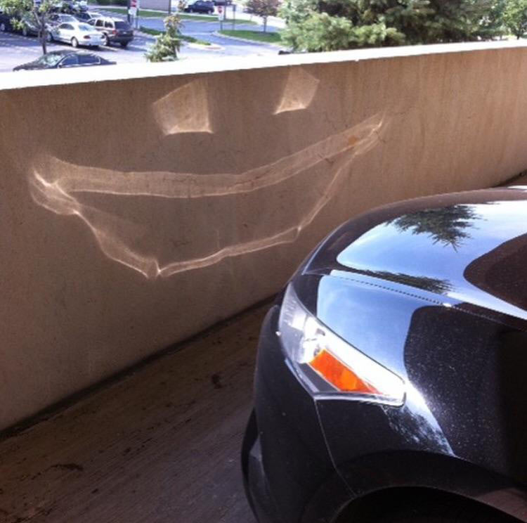 My husband’s car was thrilled to see him