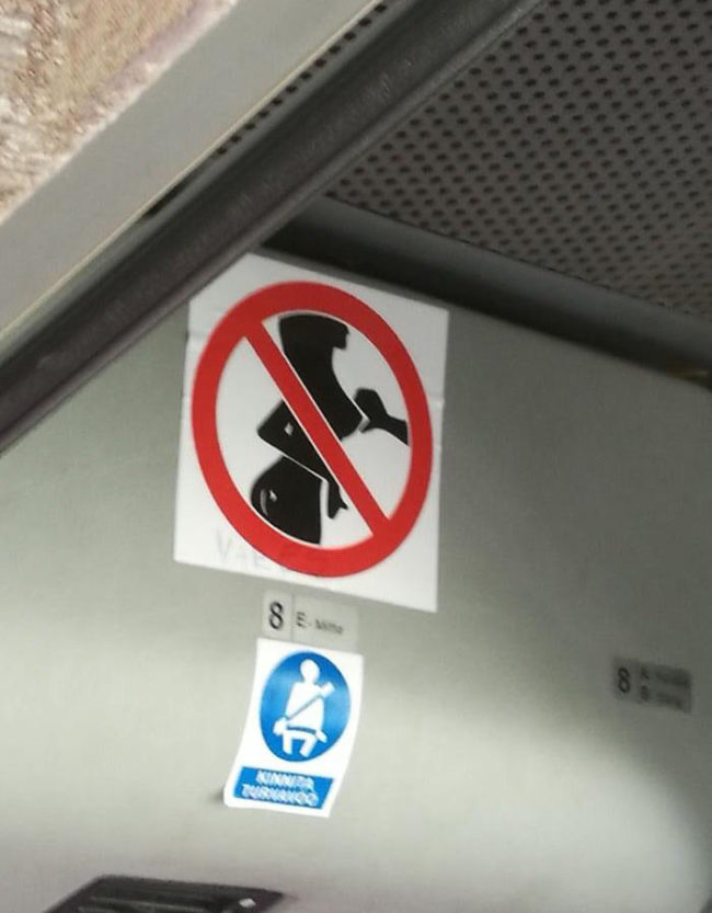 Saw this sign on the bus